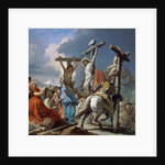 The Crucifixion, 1745-50 by Giambattista & Tiepolo Giandomenico Tiepolo