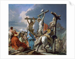 The Crucifixion, 1745-50 by Giambattista & Tiepolo Giandomenico Tiepolo