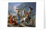 The Crucifixion, 1745-50 by Giambattista & Tiepolo Giandomenico Tiepolo