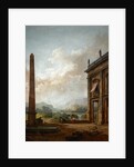 The Obelisk, 1789 by Hubert Robert