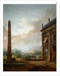 The Obelisk, 1789 by Hubert Robert