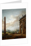 The Obelisk, 1789 by Hubert Robert
