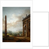 The Obelisk, 1789 by Hubert Robert