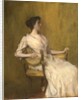 Lady in White, c.1901 by Thomas Wilmer Dewing