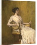 Lady in White, c.1901 by Thomas Wilmer Dewing