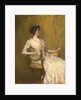 Lady in White, c.1901 by Thomas Wilmer Dewing