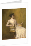 Lady in White, c.1901 by Thomas Wilmer Dewing