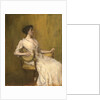 Lady in White, c.1901 by Thomas Wilmer Dewing