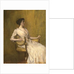 Lady in White, c.1901 by Thomas Wilmer Dewing
