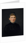 Portrait of a Woman, c.1886 by Hannah Brown Skeele