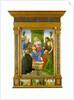 Madonna and Child Enthroned with Saints Peter, John the Baptist, Dominic and Nicholas of Bari, c.1481–85 by Piero di Cosimo