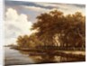 View Along the Amstel, c.1660 by Meindert Hobbema
