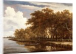 View Along the Amstel, c.1660 by Meindert Hobbema