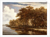 View Along the Amstel, c.1660 by Meindert Hobbema
