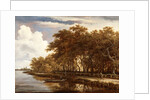 View Along the Amstel, c.1660 by Meindert Hobbema