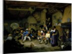 Peasants Dancing in a Tavern, 1659 by Adriaen Jansz. van Ostade