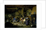 Peasants Dancing in a Tavern, 1659 by Adriaen Jansz. van Ostade