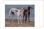 The Greyhounds of the Comte de Choiseul, 1866 by Gustave Courbet