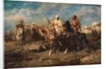 Arabs, late 19th century by Adolf Schreyer