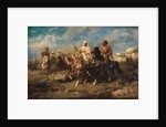 Arabs, late 19th century by Adolf Schreyer