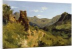 Valley in the Auvergne Mountains, 1830 by Theodore Rousseau