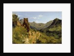 Valley in the Auvergne Mountains, 1830 by Theodore Rousseau