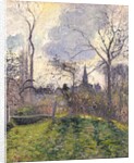 The Bell Tower of Bazincourt, 1885 by Camille Pissarro