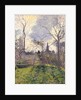 The Bell Tower of Bazincourt, 1885 by Camille Pissarro