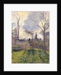 The Bell Tower of Bazincourt, 1885 by Camille Pissarro