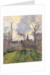 The Bell Tower of Bazincourt, 1885 by Camille Pissarro