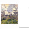 The Bell Tower of Bazincourt, 1885 by Camille Pissarro