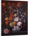 Flowers in a Chantilly Vase, c.1760 by Louis Tessier