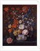 Flowers in a Chantilly Vase, c.1760 by Louis Tessier