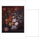 Flowers in a Chantilly Vase, c.1760 by Louis Tessier