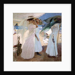 Under the Awning, Zarauz, 1910 by Joaquin Sorolla y Bastida