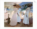 Under the Awning, Zarauz, 1910 by Joaquin Sorolla y Bastida