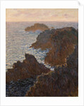 Rocks at Belle-Isle, Port-Domois, 1886 by Claude Monet