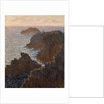 Rocks at Belle-Isle, Port-Domois, 1886 by Claude Monet