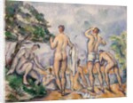 Bathers, 1890-92 by Paul Cezanne