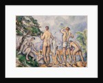 Bathers, 1890-92 by Paul Cezanne