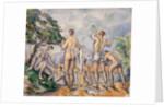 Bathers, 1890-92 by Paul Cezanne