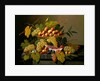 Still Life with a Basket of Fruit, 19th century by Severin Roesen