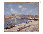The Beach at Saint-Mammès, 1884 by Alfred Sisley