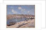 The Beach at Saint-Mammès, 1884 by Alfred Sisley