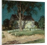 Old Homestead Connecticut, c.1914 by Willard Leroy Metcalf