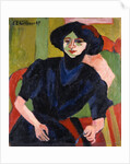 Portrait of a Woman, 1911 by Ernst Ludwig Kirchner