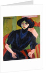Portrait of a Woman, 1911 by Ernst Ludwig Kirchner