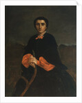 Portrait of a Woman: Juliette Courbet, 1860 by Gustave Courbet