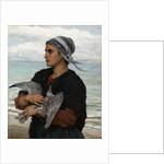 The Wounded Sea Gull, 1878 by Jules Breton