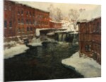 Mill Scene, c.1885-90 by Fritz Thaulow